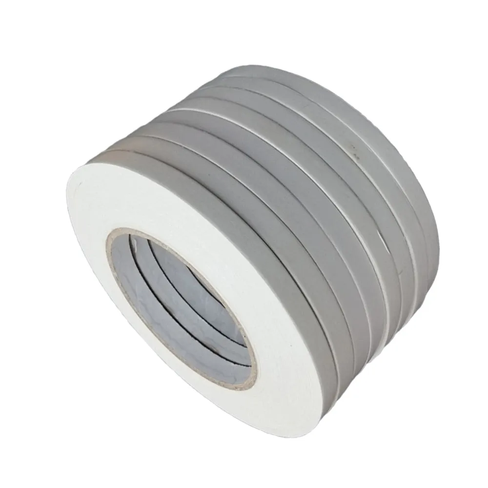10Pcs 1.2x800cm Double-Sided Adhesive Tape Arts Crafts