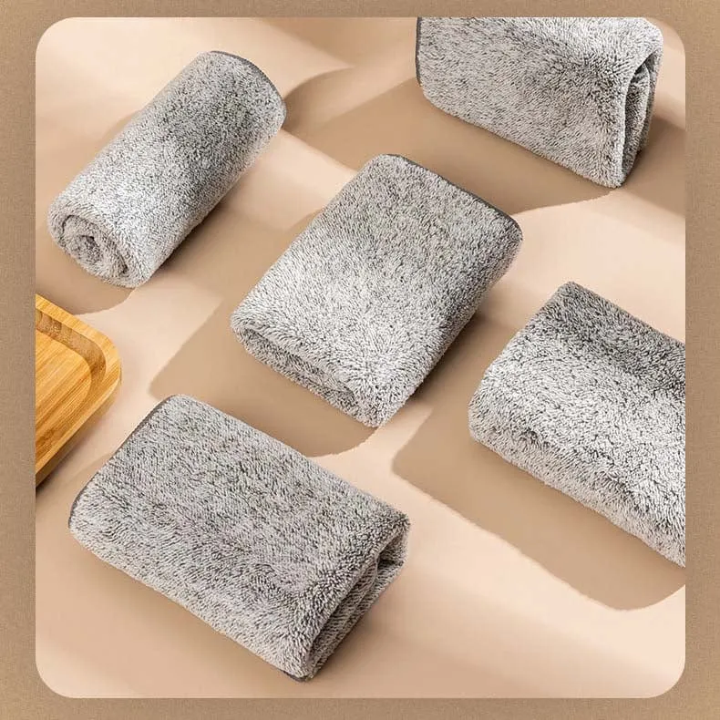 10PCS Kitchen Cleaning Cloth Dish Towels