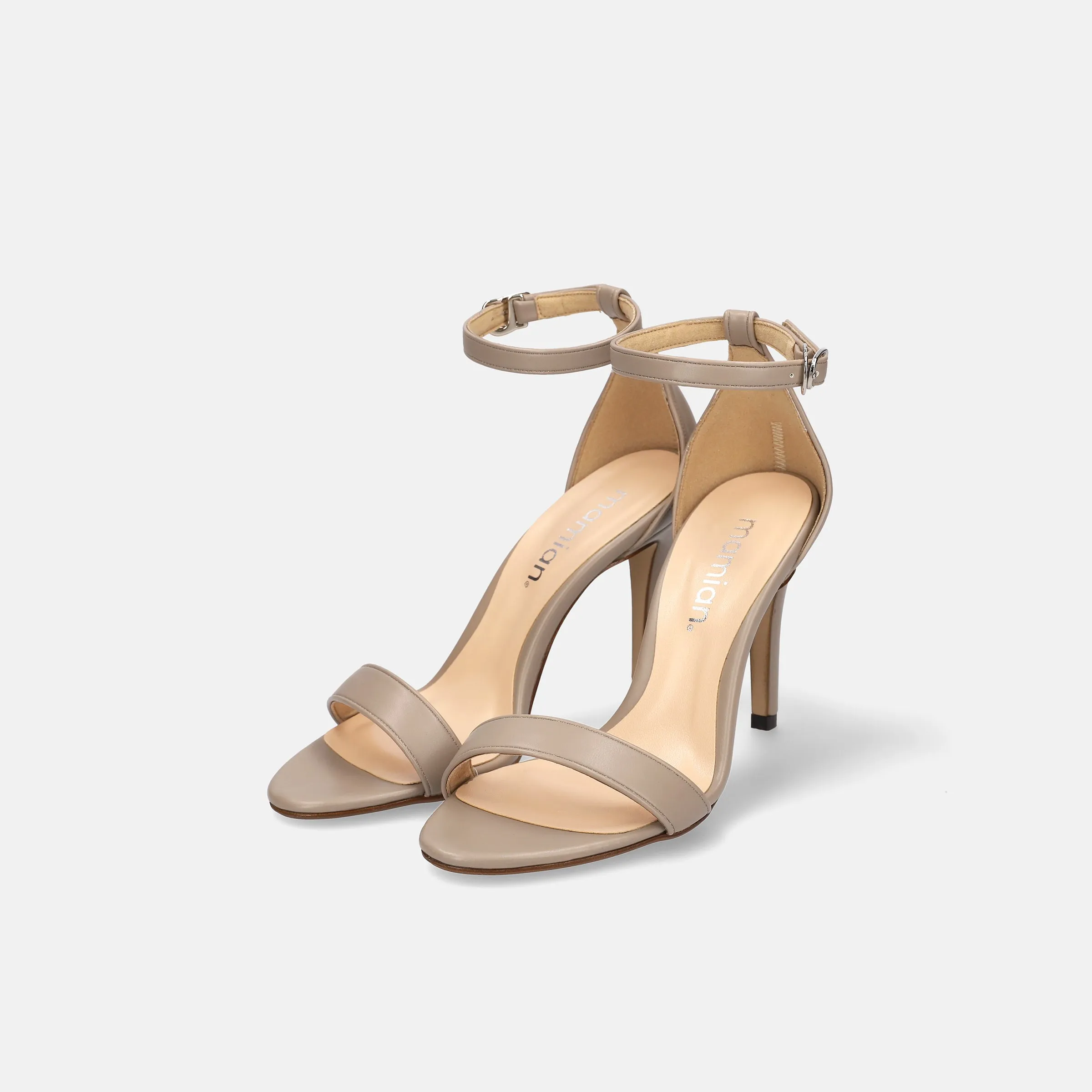 15% OFF: 2024SS: High Heel Line Sandals (3570) Greige