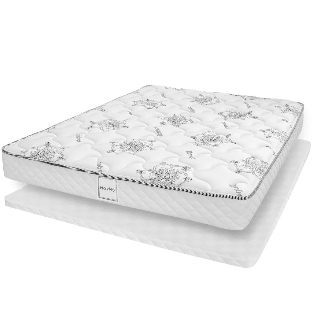 2 inches queen box spring - hayley collection - durable and supportive foundation