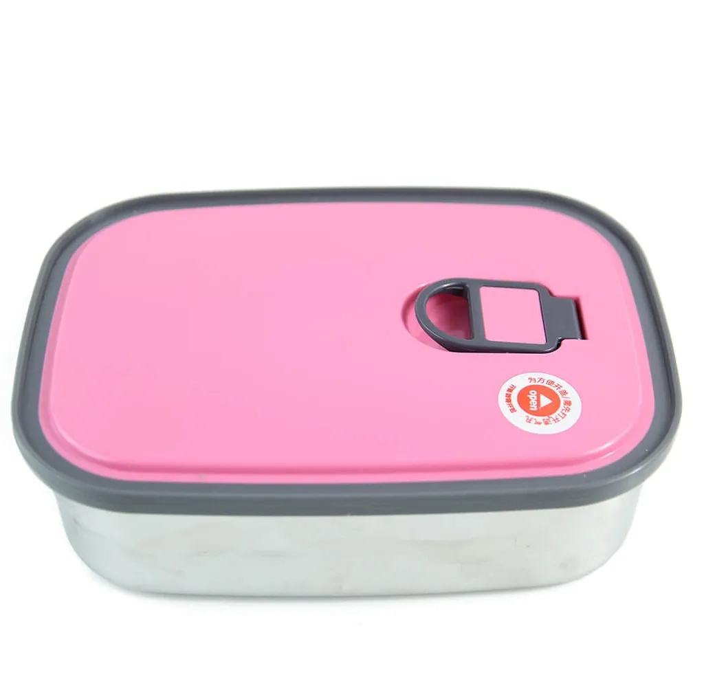 680ml Rectangle Stainless Steel Food Container
