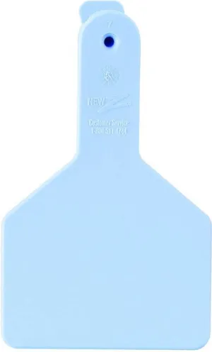 ACNZCALFLN-Lng Neck-Blue New Z Calf Size Tags 25's