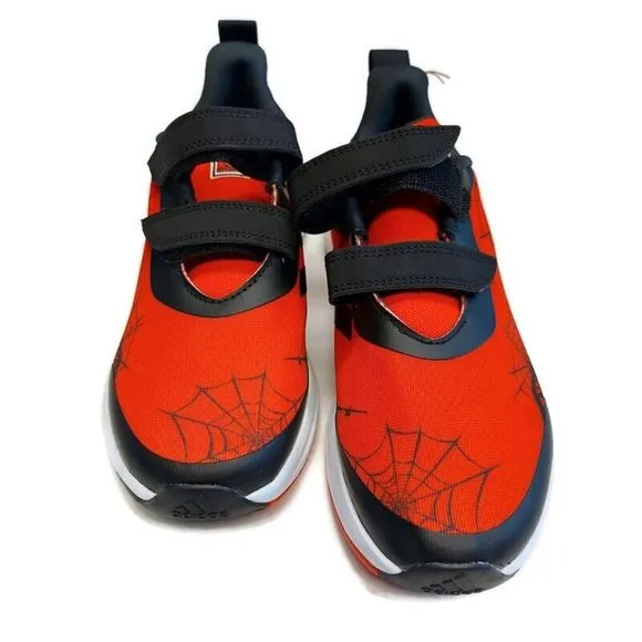 Adidas X Marvel Spider-Man Fortarun Shoes GZ0656 Youth Size 4.5 Womens Size 6