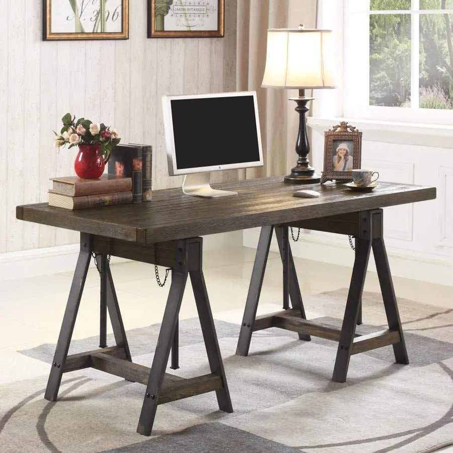 Adjustable Writing Desk in Burnished Cognac