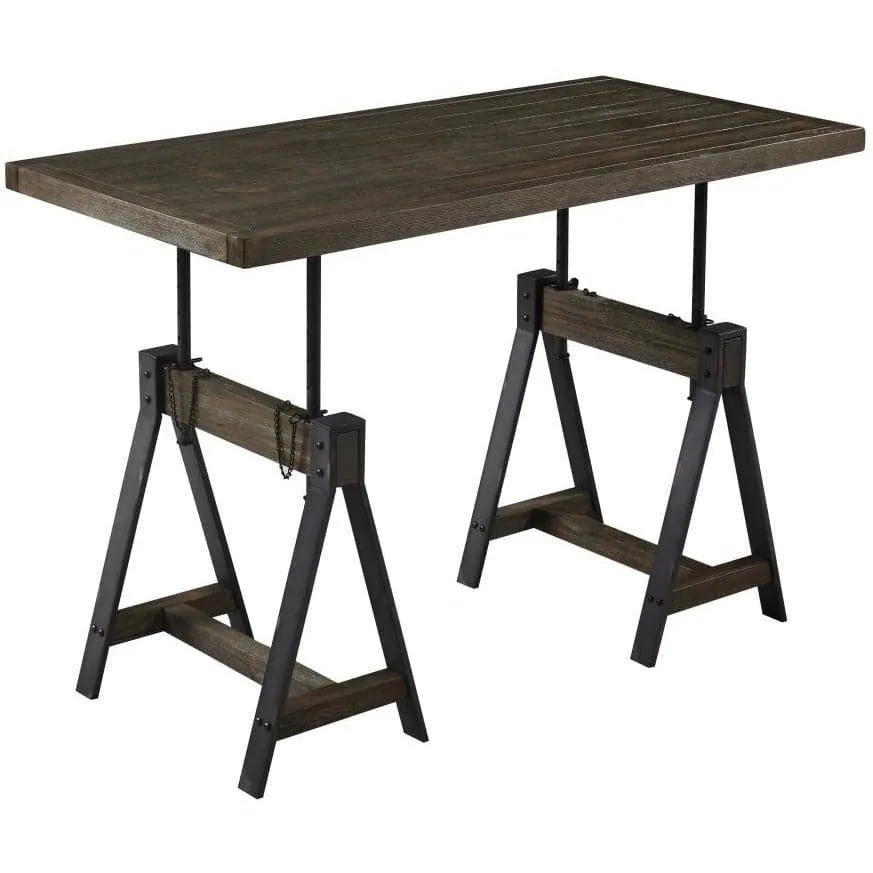 Adjustable Writing Desk in Burnished Cognac