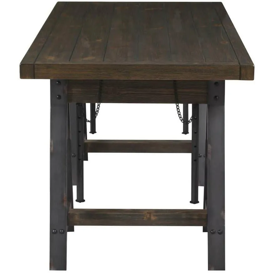 Adjustable Writing Desk in Burnished Cognac