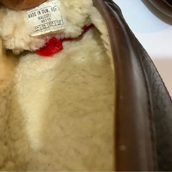 Allen Edmonds Leather Tassel Wolcott House Slippers size 11