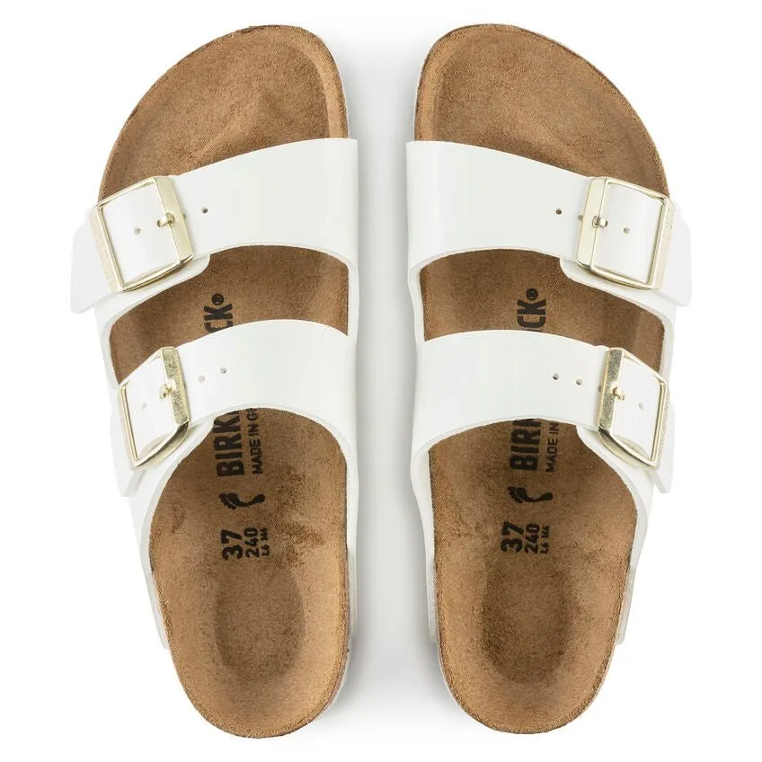 'Arizona BS' women's slide sandal - white