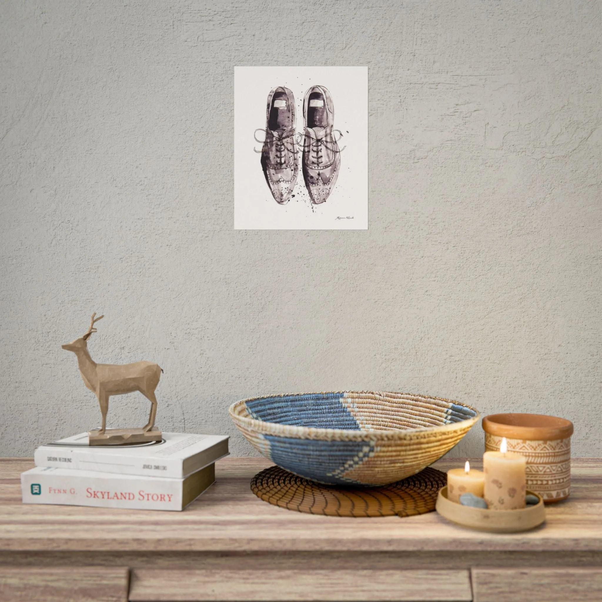 Art Print Brogues