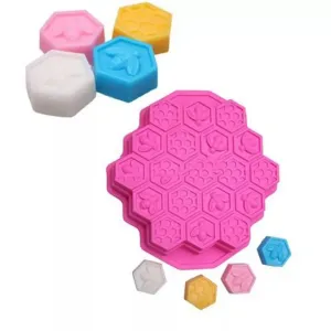 BEES IN HIVE/HONEY COMB CHOCOLATE MOUSSE MOULD