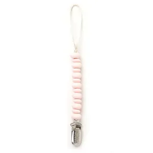 Bella Tunno Pacifier Clip - Light Pink