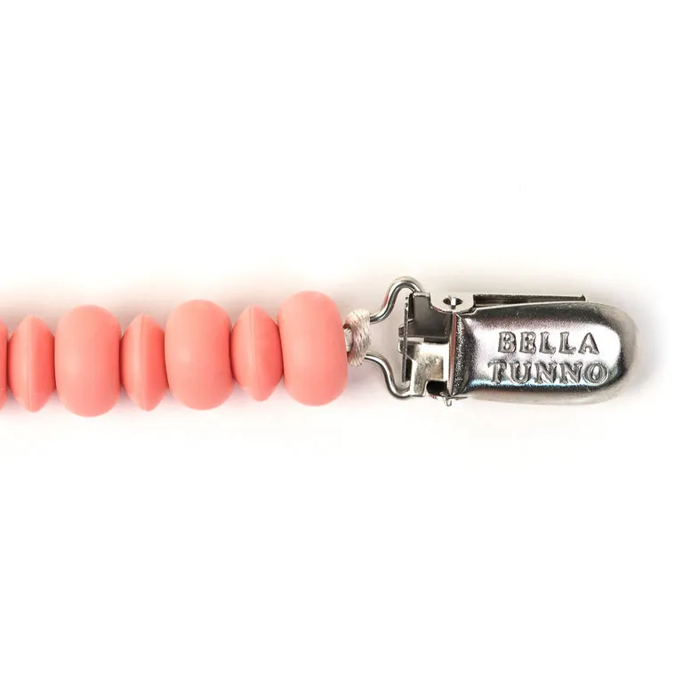 Bella Tunno Pacifier Clip - Pink