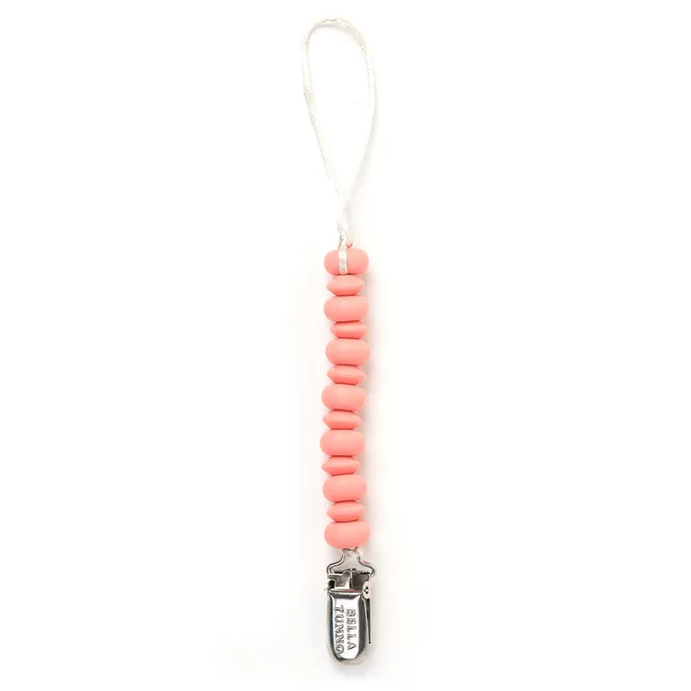 Bella Tunno Pacifier Clip - Pink
