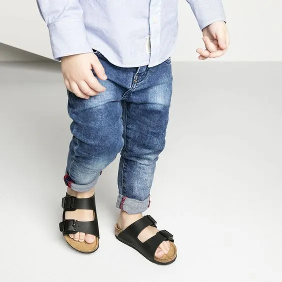 Birkenstock - Arizona Kids Birko Black