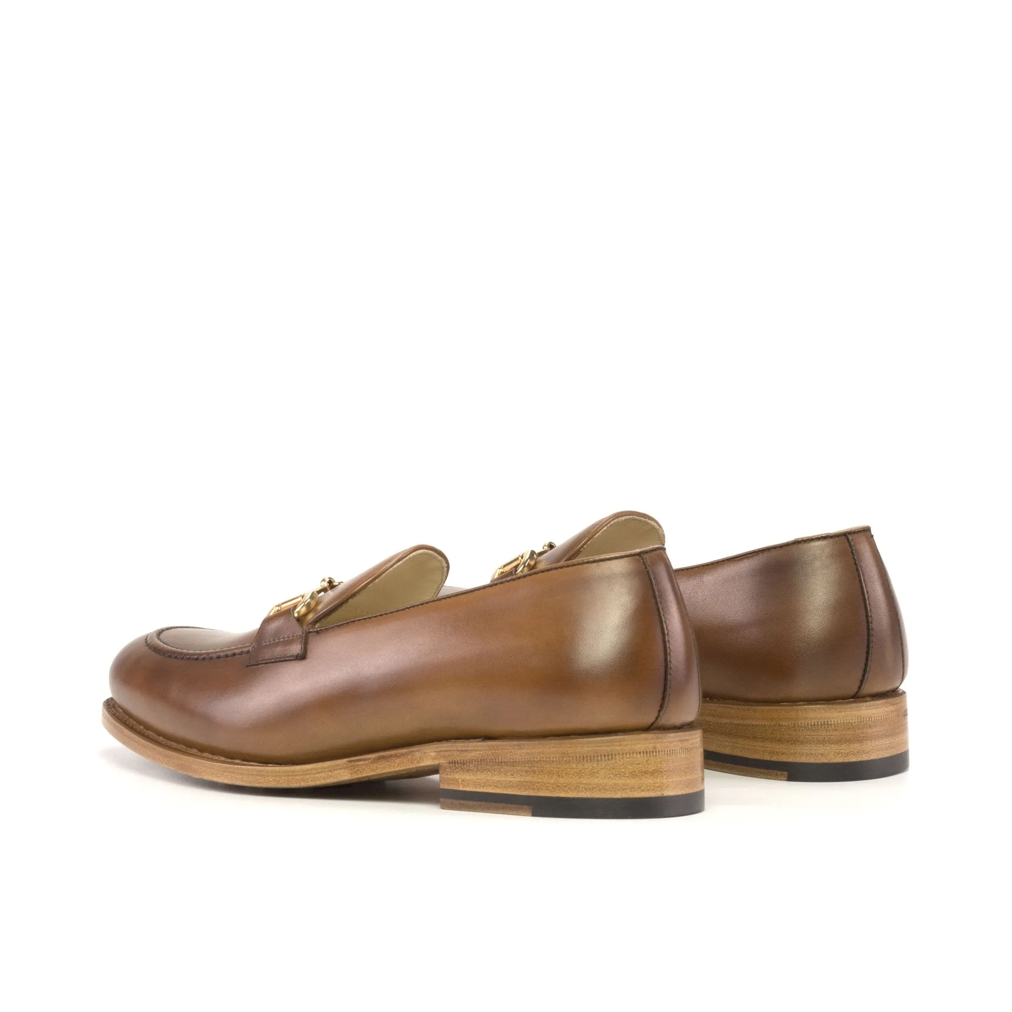 Bit Loafer in Medium Brown Calf