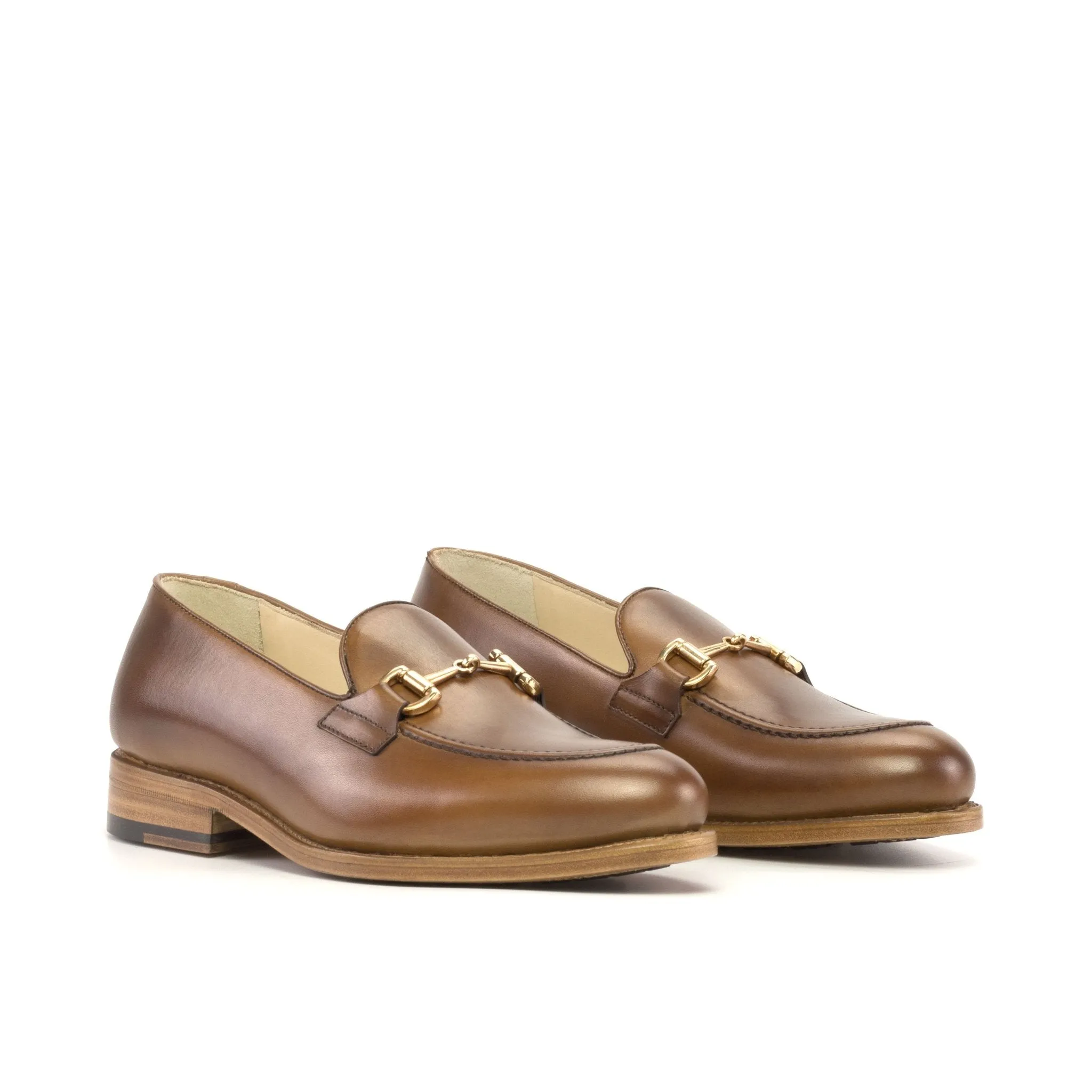 Bit Loafer in Medium Brown Calf