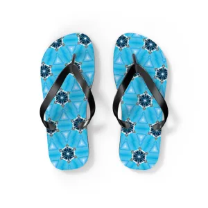 Blue Diamond Flip Flops for Women