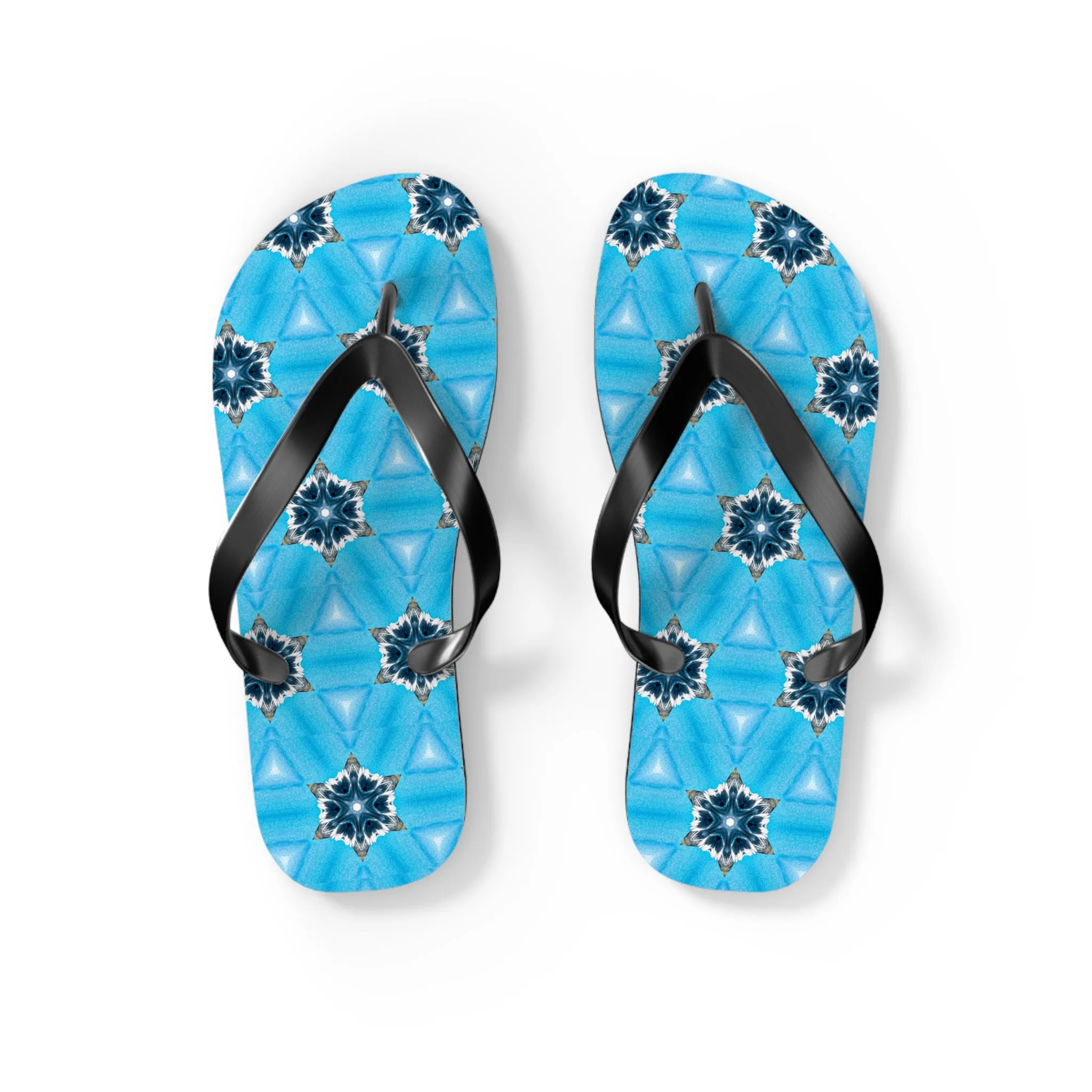 Blue Diamond Flip Flops for Women
