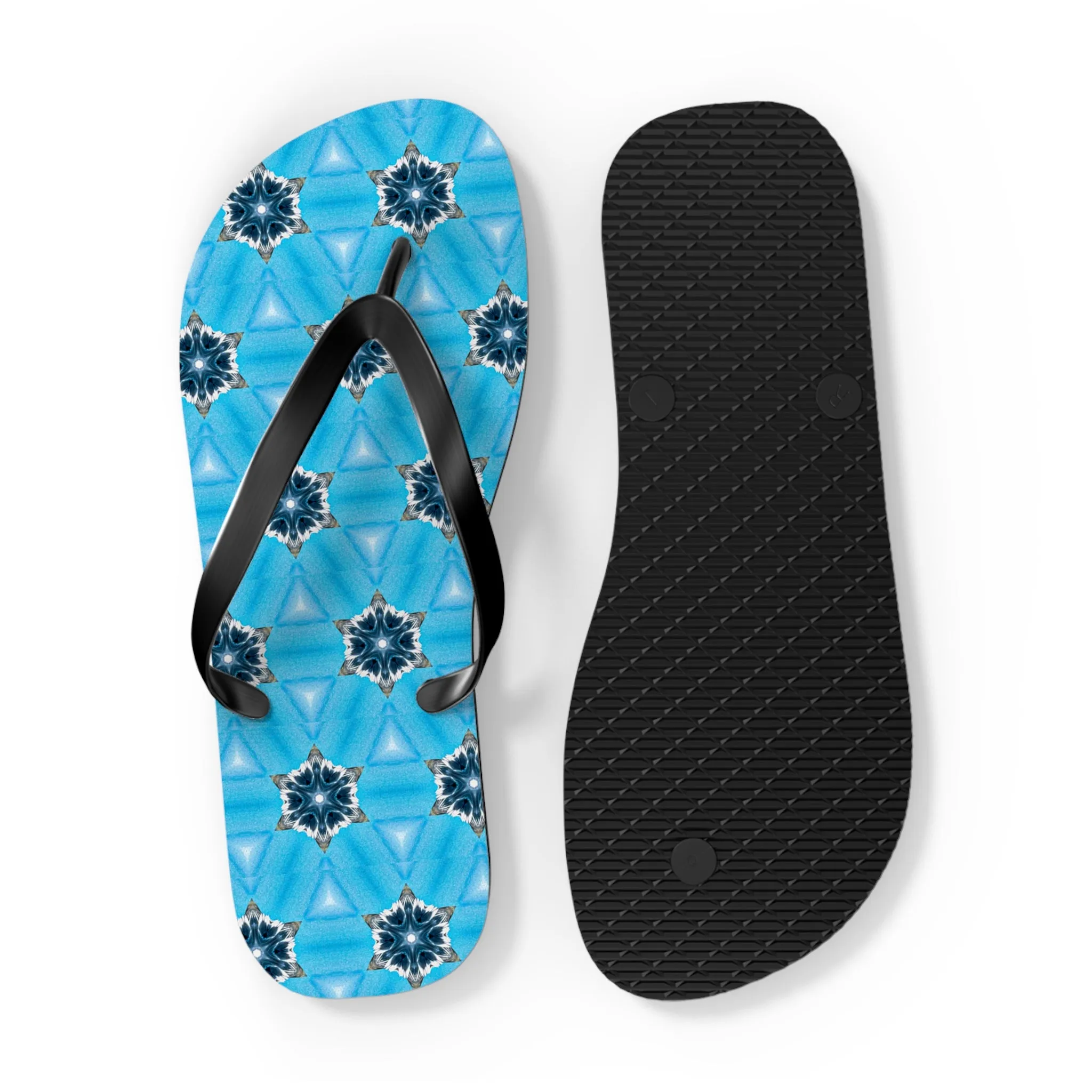 Blue Diamond Flip Flops for Women