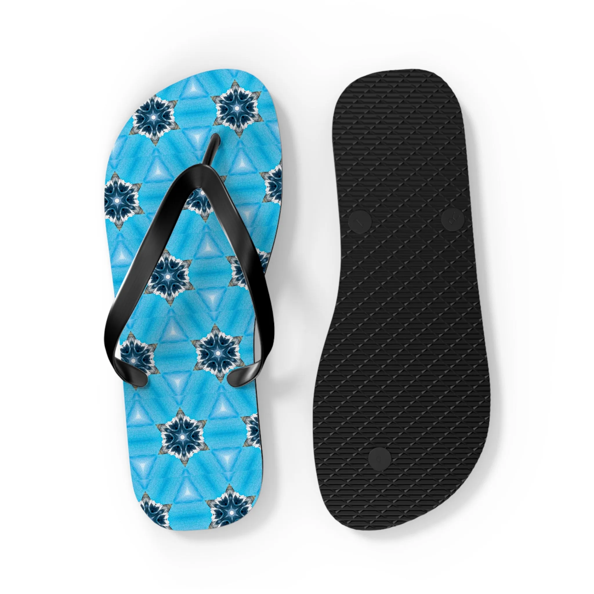 Blue Diamond Flip Flops for Women