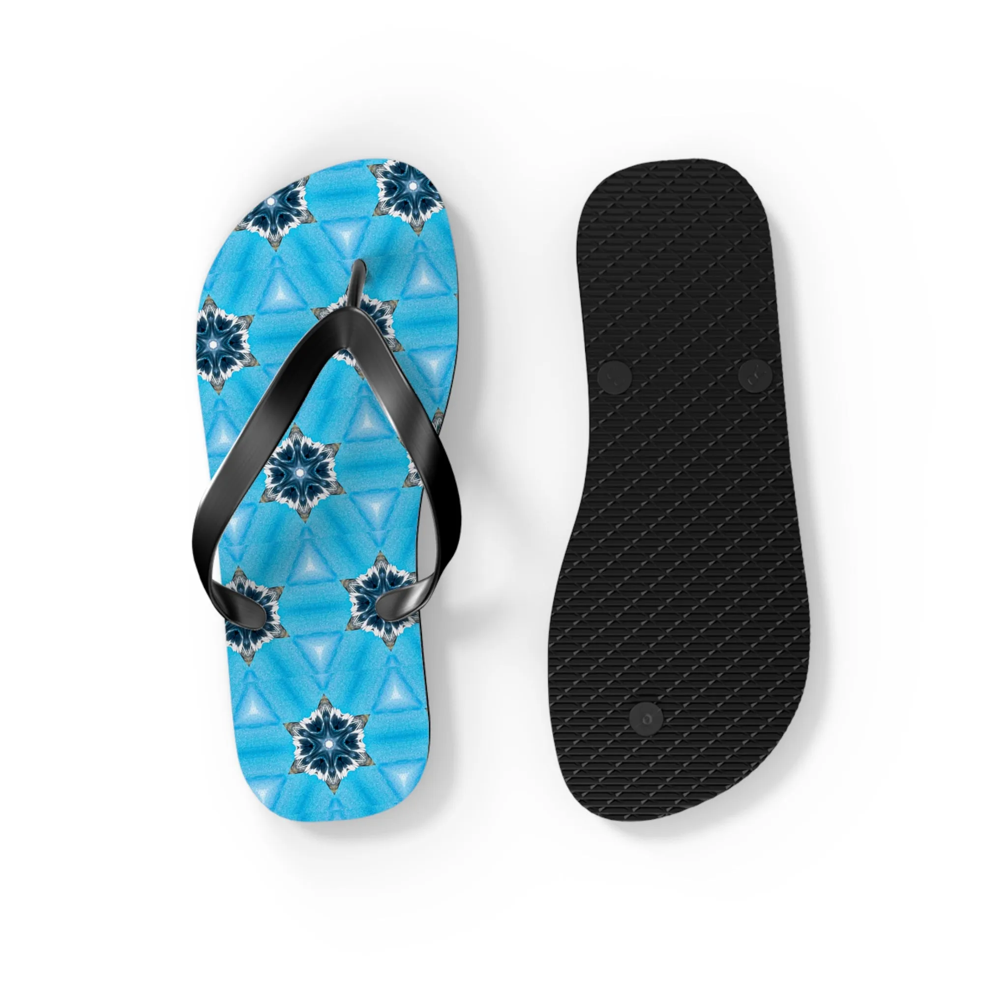 Blue Diamond Flip Flops for Women