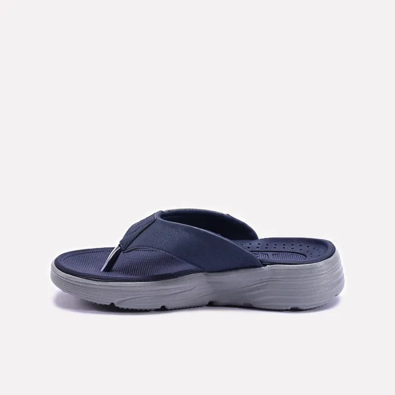 Blue Soft Flip Flops 0151093