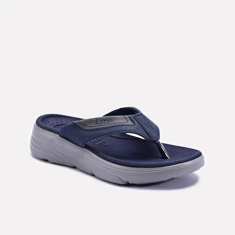 Blue Soft Flip Flops 0151093