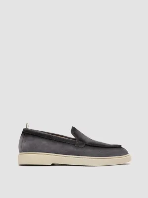 BONES 101 - Grey Suede Loafers