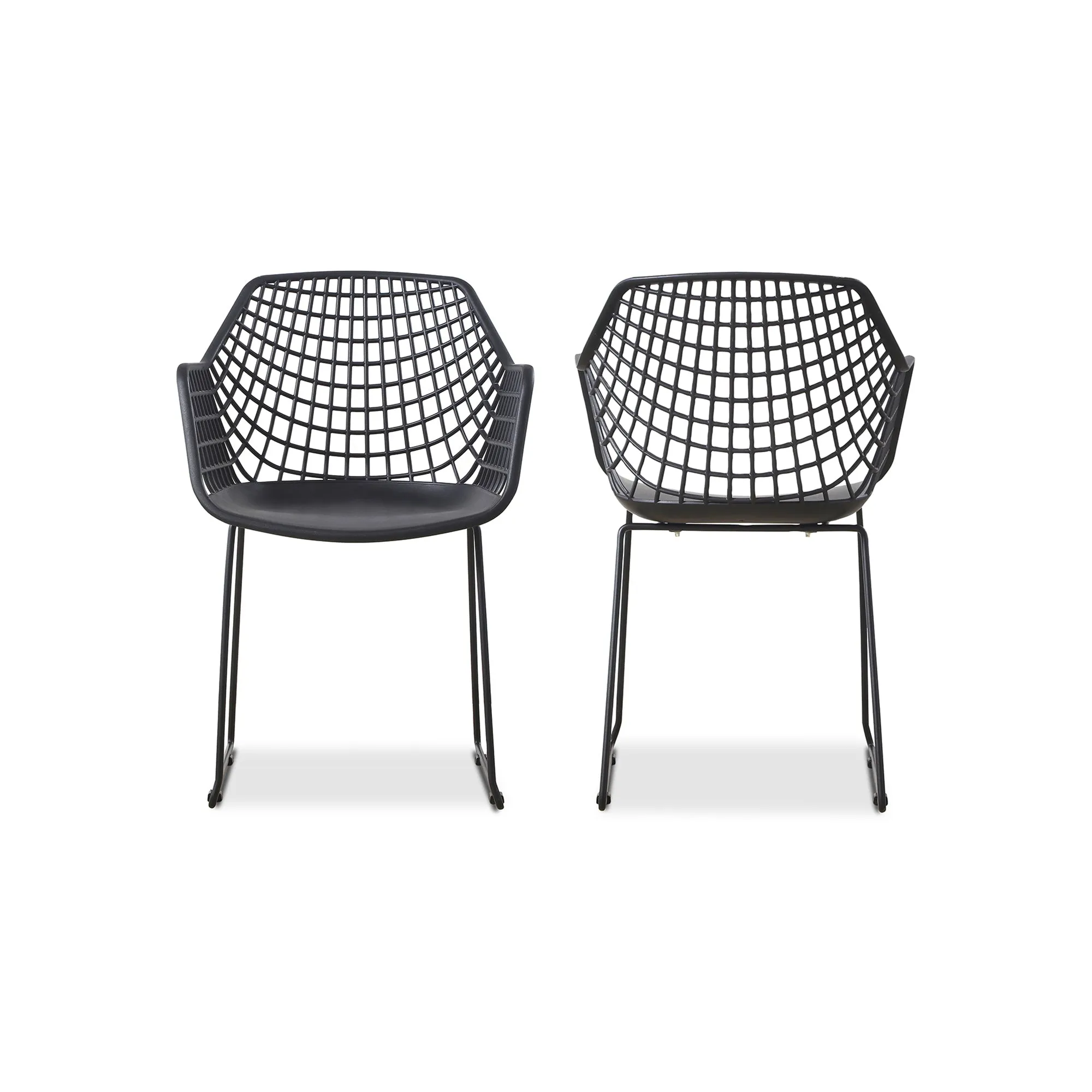 Breezy Outdoor Duo Chairs - Set Of Two