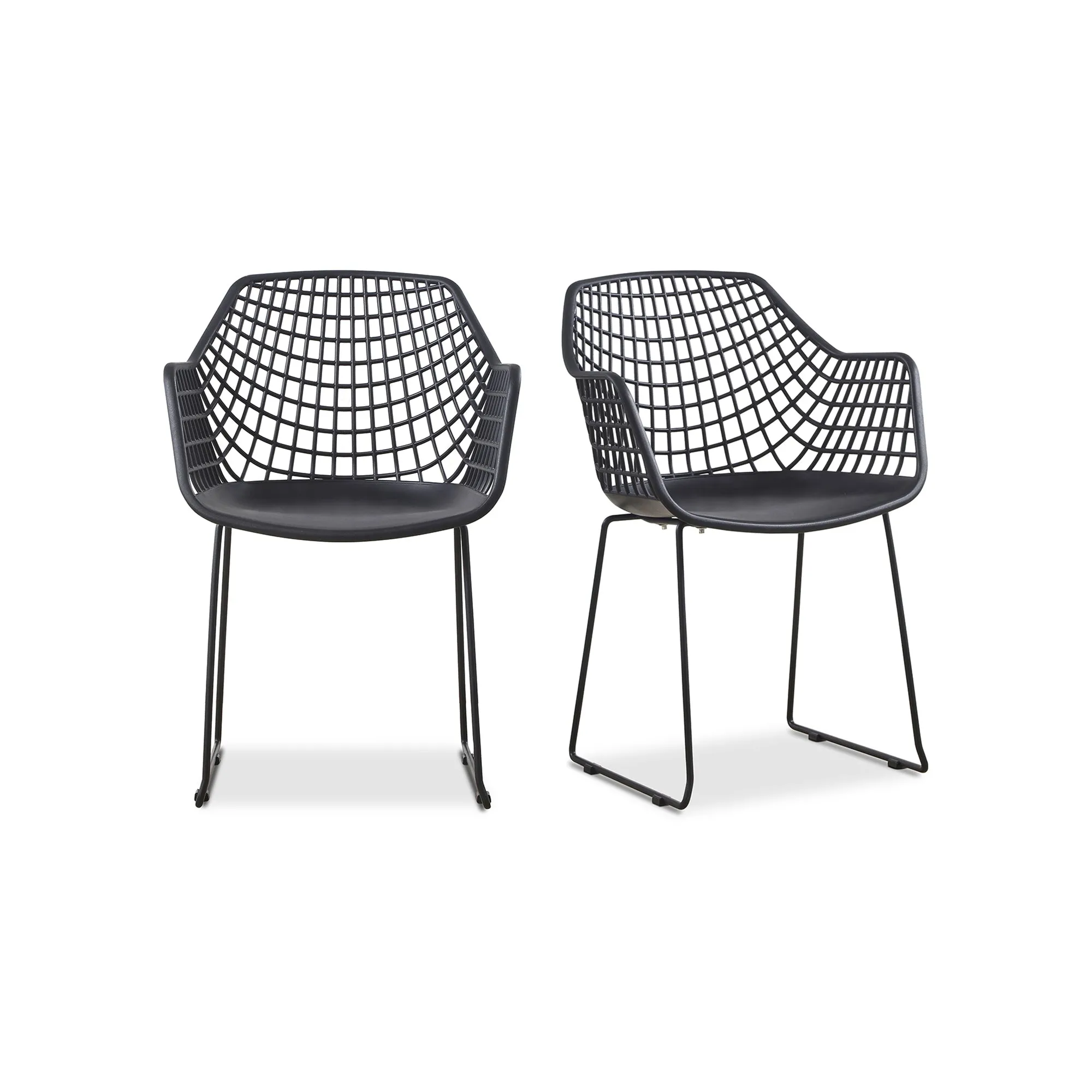 Breezy Outdoor Duo Chairs - Set Of Two