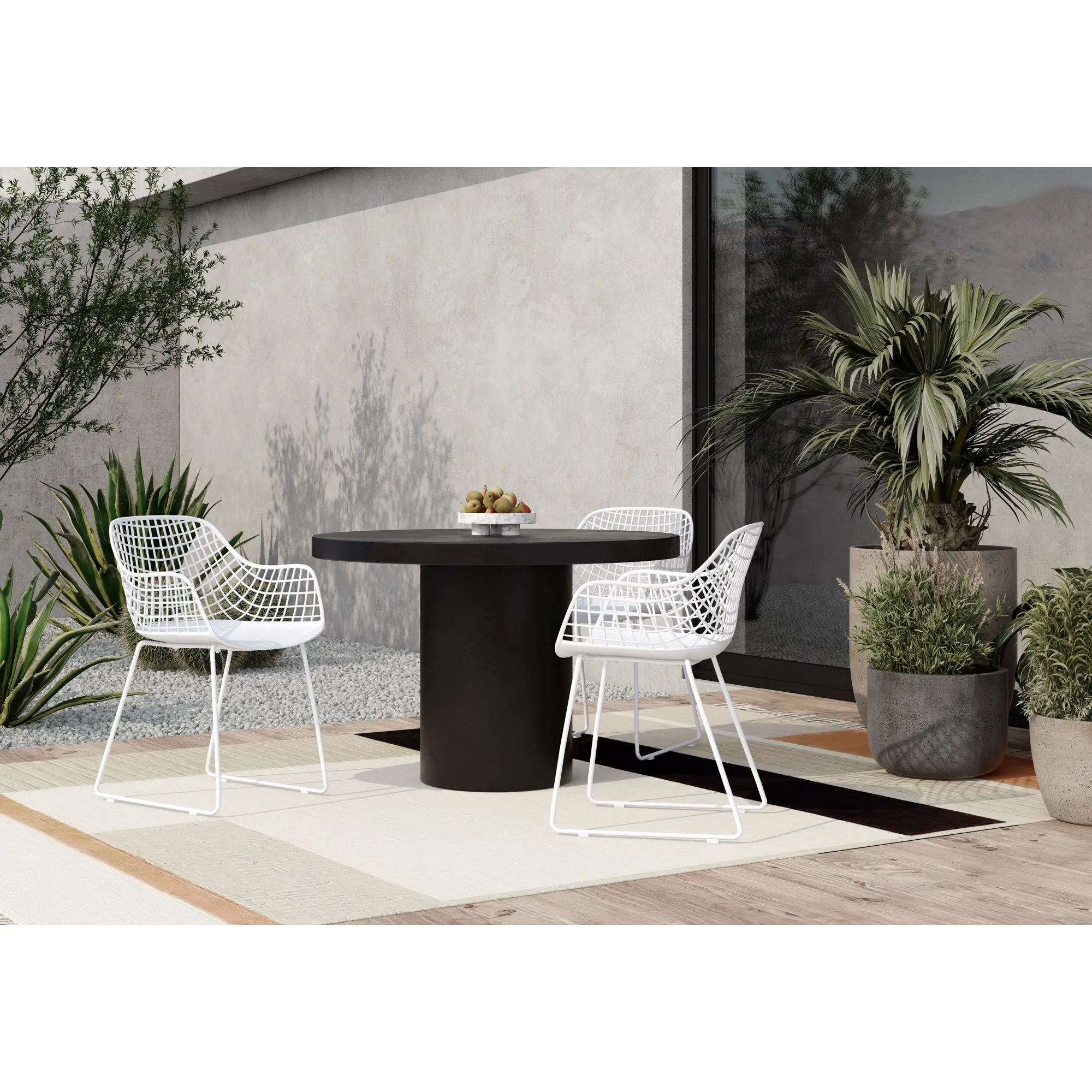 Breezy Outdoor Duo Chairs - Set Of Two