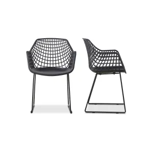 Breezy Outdoor Duo Chairs - Set Of Two