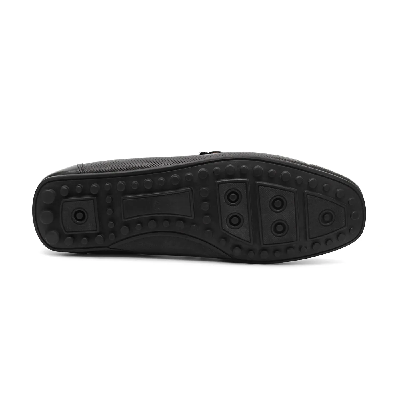 Buckle Leather Loafers