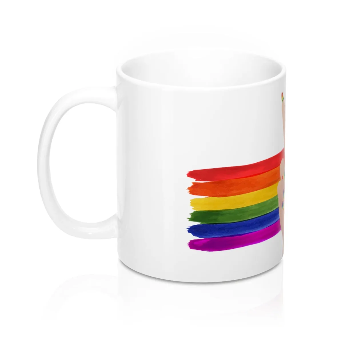 BURBUMOJI COFFEE CUP 11 OZ PEACE