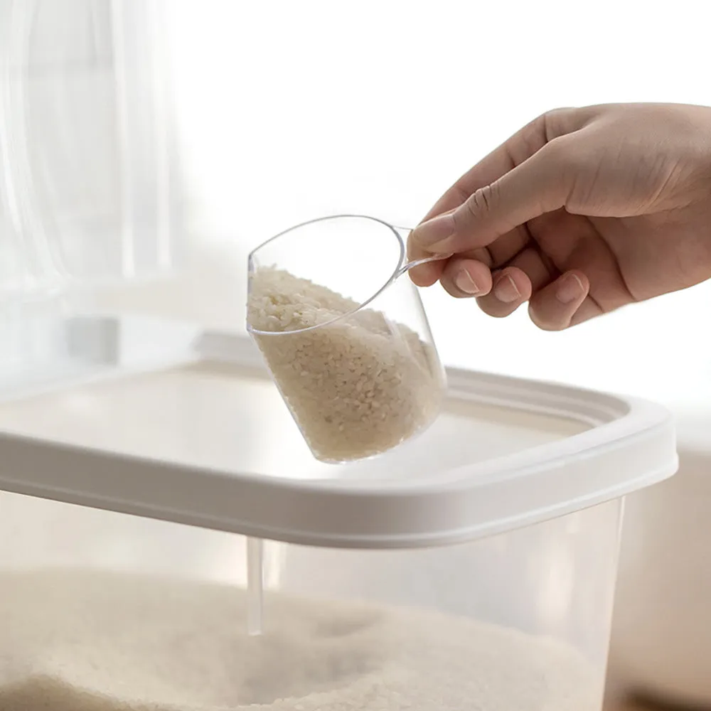 Chahua Mina Flip-Top Rice Container - L, 10kg Capacity