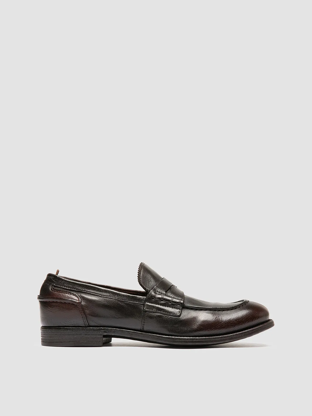 CHRONICLE 144 - Brown Leather Penny Loafers