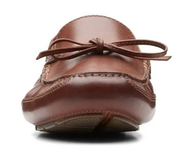 Clarks Men's Markman Lace Dark Tan Leather