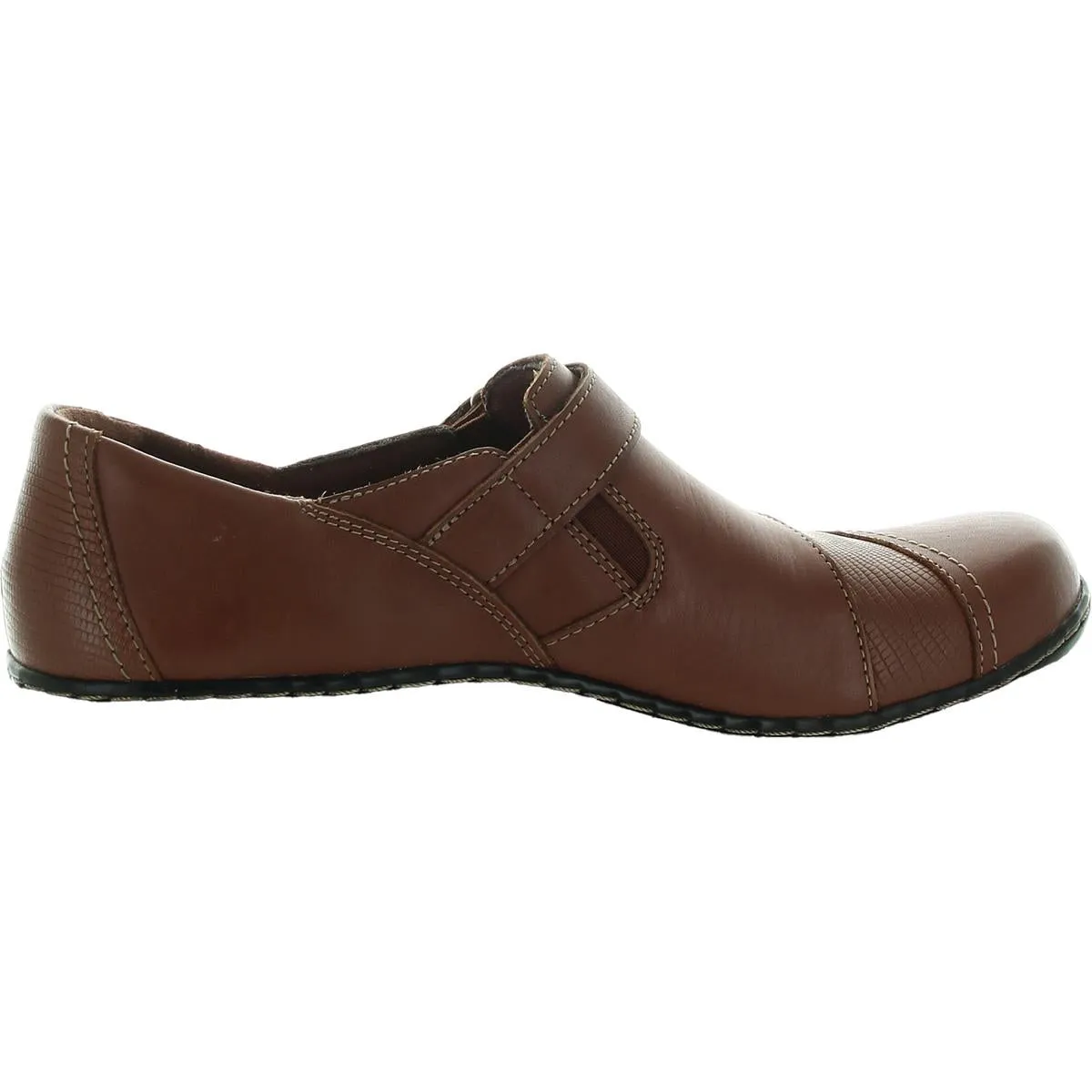 Clarks Womens Ashland Gem Leather Slip On Loafers