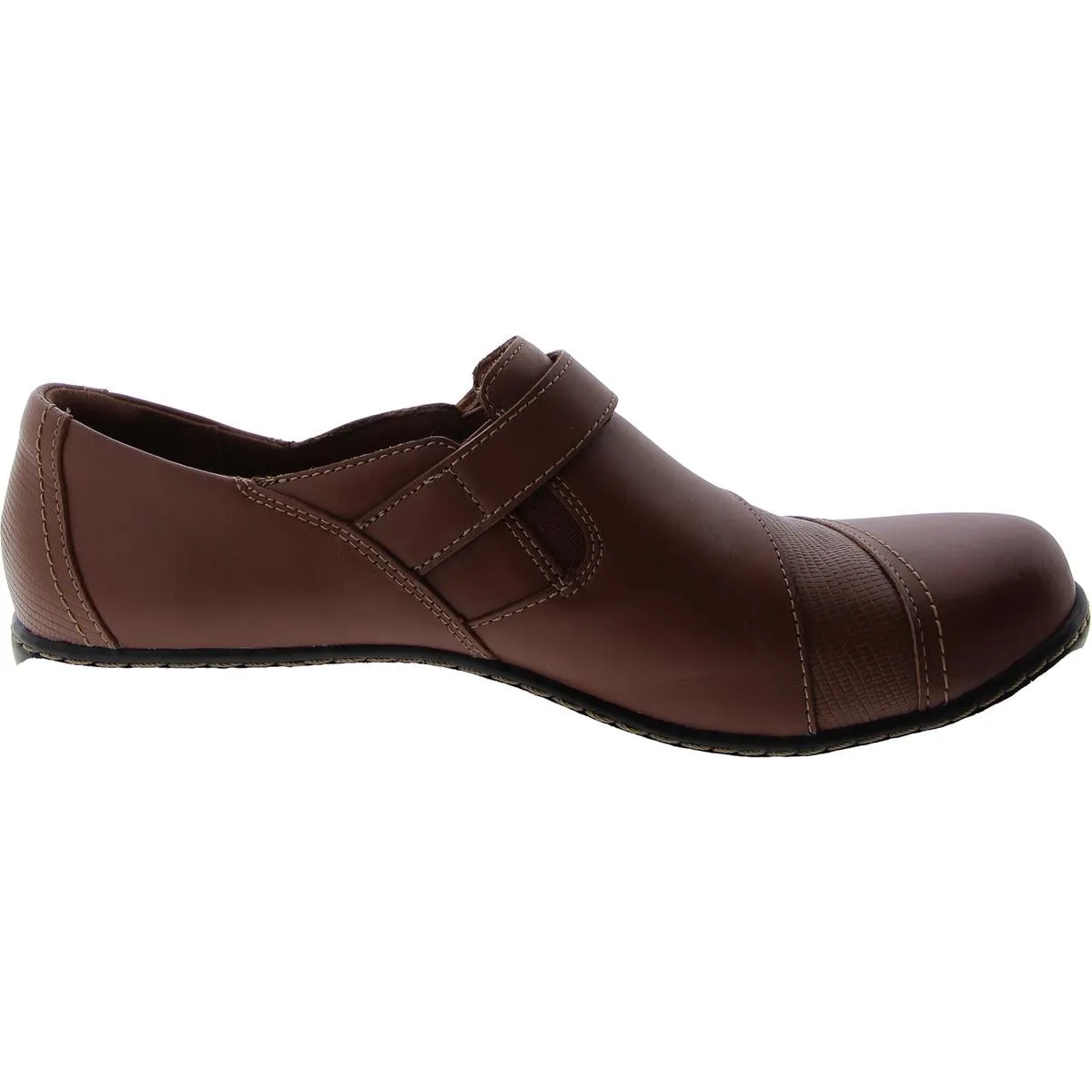 Clarks Womens Ashland Gen Faux Leather Slip On Loafers