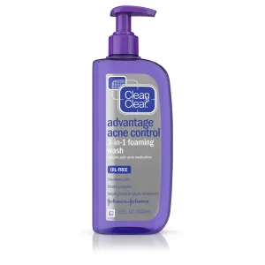 Clean & Clear Advantage Acne Control 3-in-1 Foaming Wash