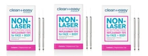 Clean & Easy  Electrolysis Stylet Tips 3 - Packs (6-Tips Total)