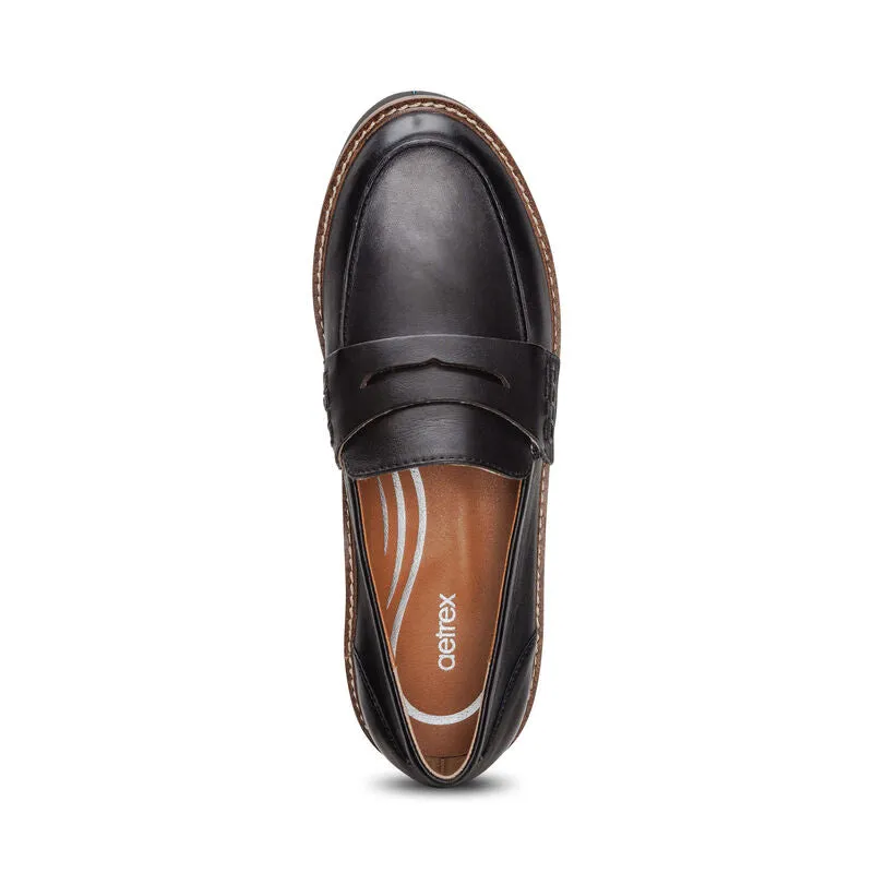 Collette Arch Support Loafer - Black - LL100