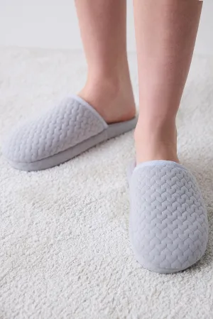 Dark Grey Slippers