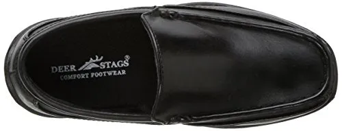 Deer Stags Boys' Booster Loafer, Black