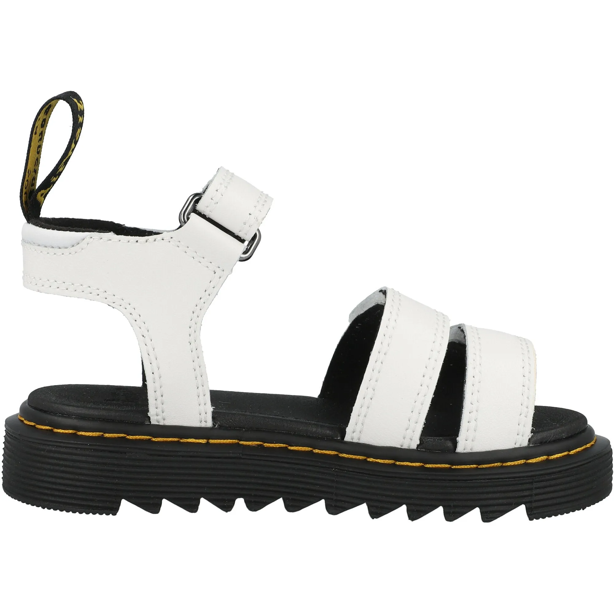 Dr Martens Klaire J White Sandals
