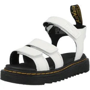 Dr Martens Klaire J White Sandals
