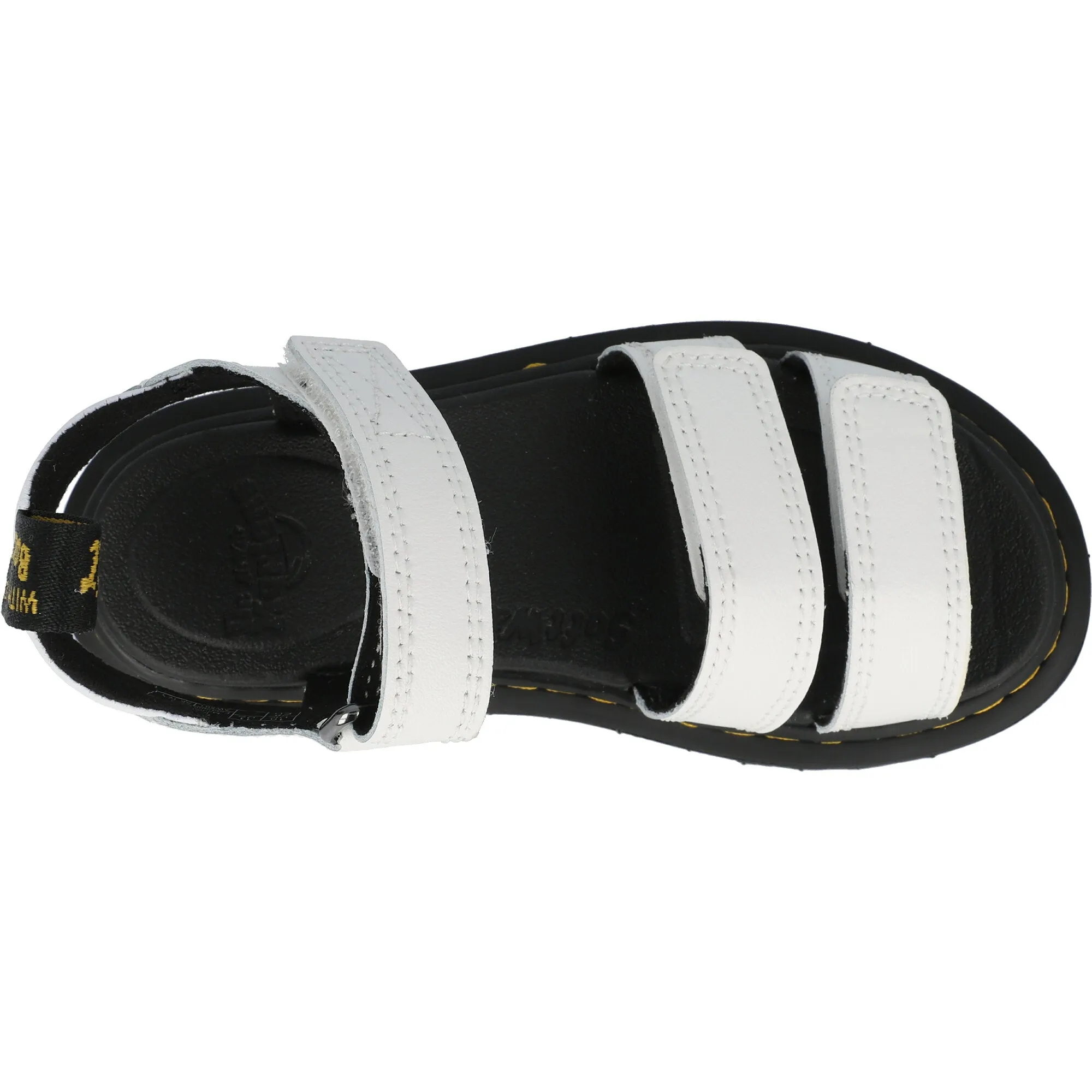 Dr Martens Klaire J White Sandals