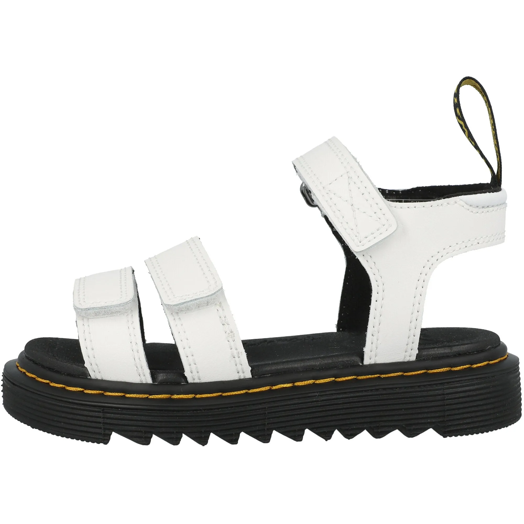 Dr Martens Klaire J White Sandals