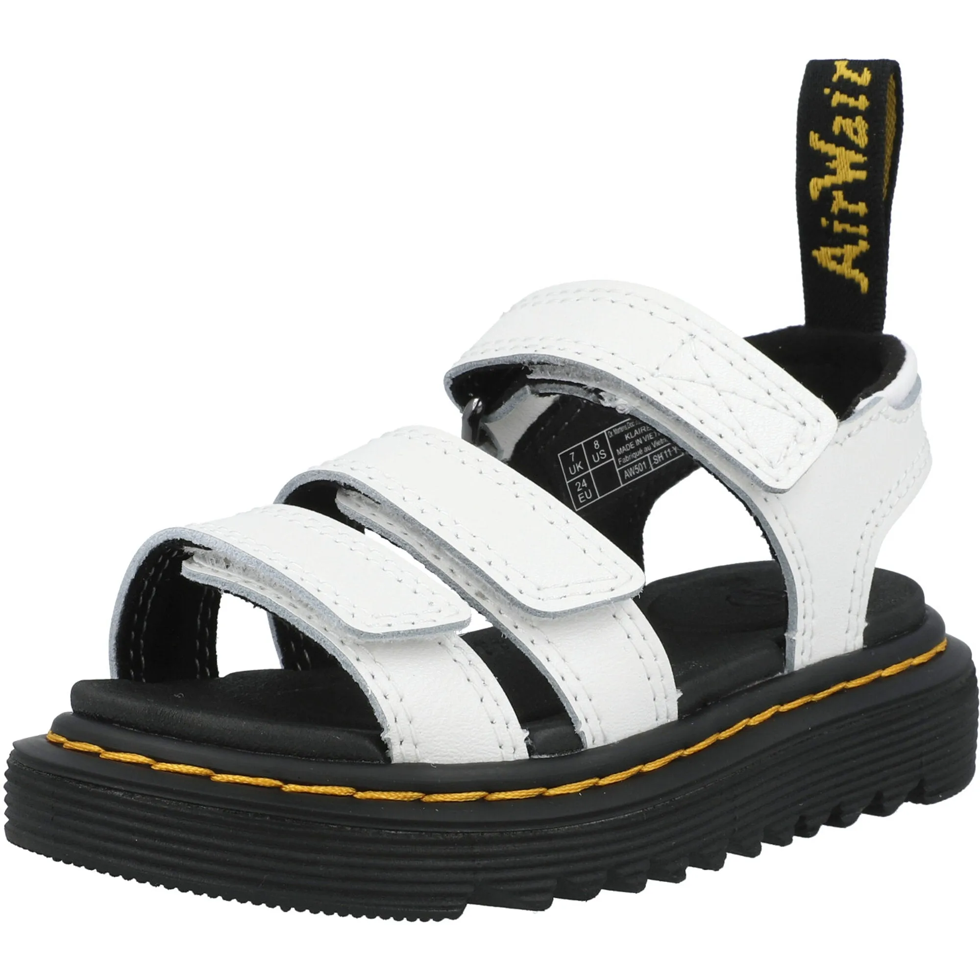 Dr Martens Klaire White Sandals