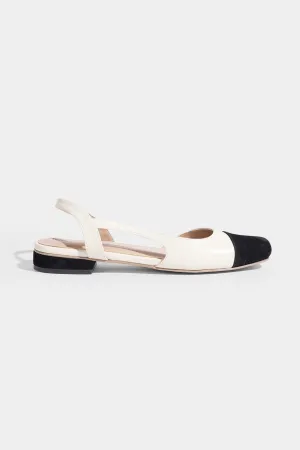Duo Tone Pointed Toe Easy Soles Sandals